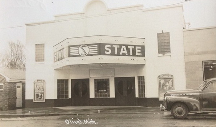 State Theatre - Old Postcard